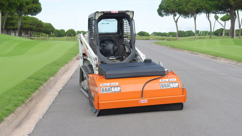 Broce Broom Pickup Broom Attachment for Skid Steer