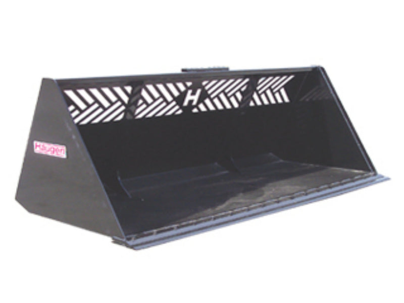 Haugen Medium Snow Bucket for Skid Steers