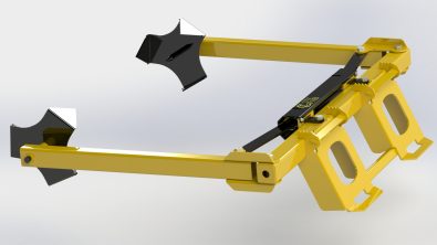 CL Fabrication Bale Unroller for Skid Steer or Tractor