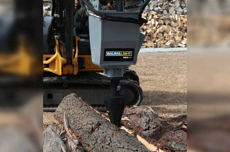 Baumalight RSX380 Excavator Log Splitter