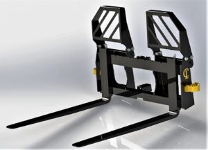 CL Fabrication EX-Pallet Forks for Skid Steer and Tractor Loaders