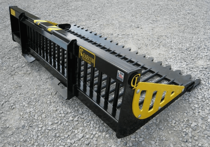 CL Fabrication EZ Rock Bucket for Large Skid Steers and Compact Track Loaders