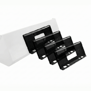 Haugen Weld-On Mounting Plates for Skid Steer Attachments – SSQA Compatible-Landboss