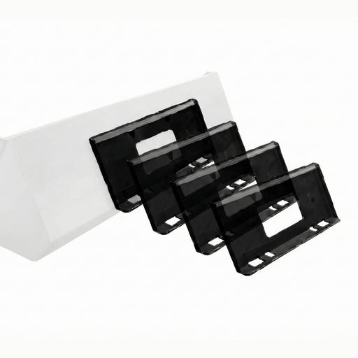 Haugen Weld-On Mounting Plates for Skid Steer Attachments – SSQA Compatible-Landboss