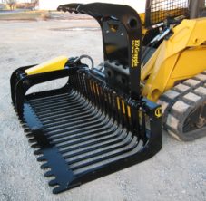 CL Fabrication EZ Rock Bucket for Large Skid Steers and Compact Track Loaders