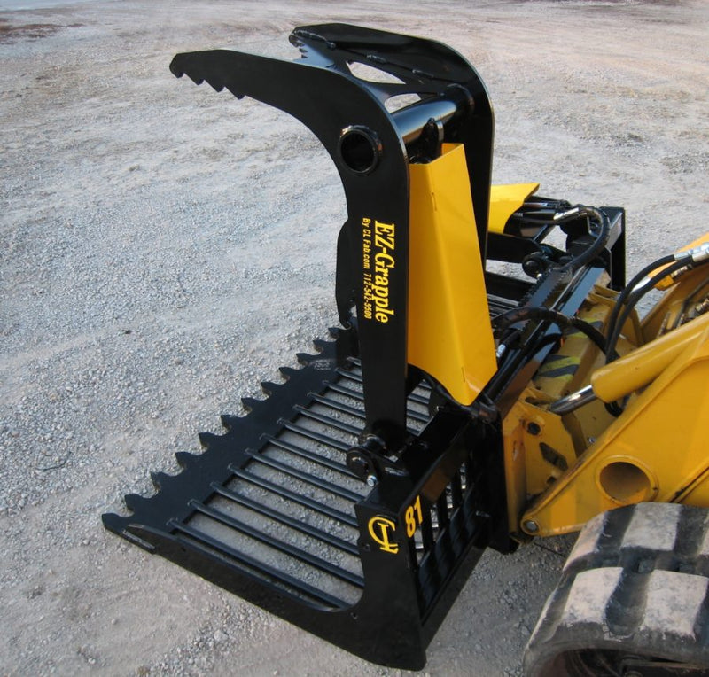 CL Fabrication EZ Rock Bucket for Large Skid Steers and Compact Track Loaders