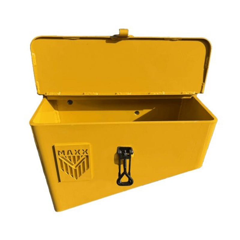 Maxx Storage Toolbox for Skid Loaders – On-Machine Tool Storage Attachment-Landboss