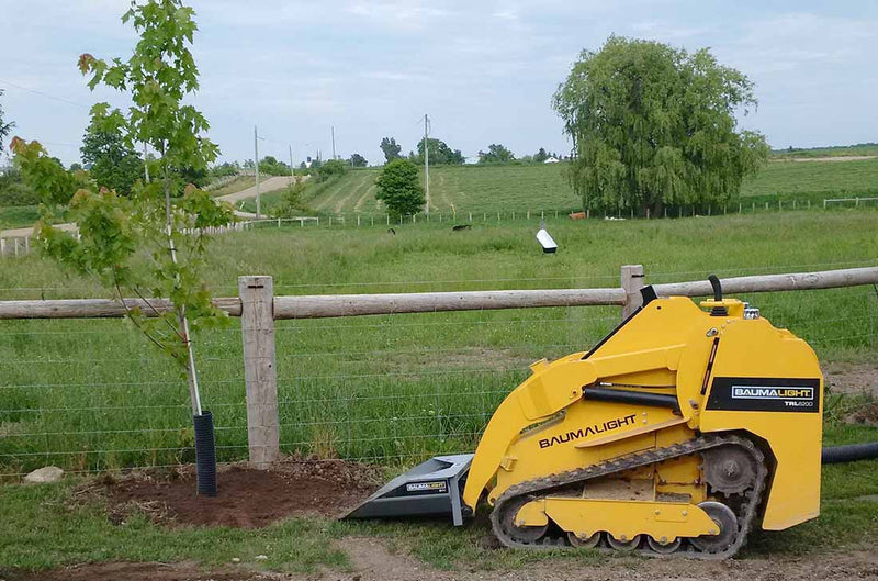 Baumalight X4M Mini Skidsteer Tree Scoop