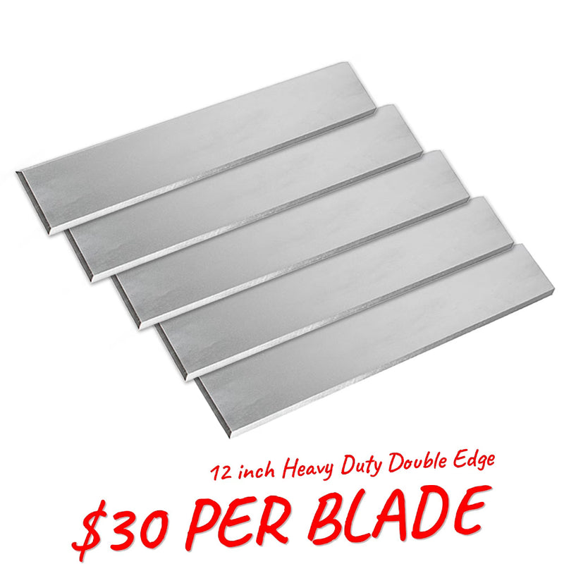Onsite Equipment Manufacturing Double Edge - Hevvy Duty Tile Scraping Blades 12" – 5 in a Pack