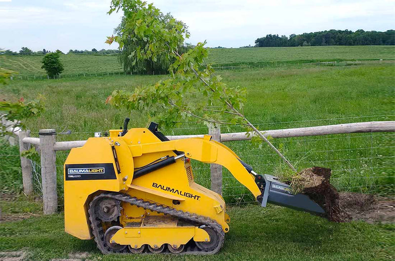 Baumalight X4M Mini Skidsteer Tree Scoop