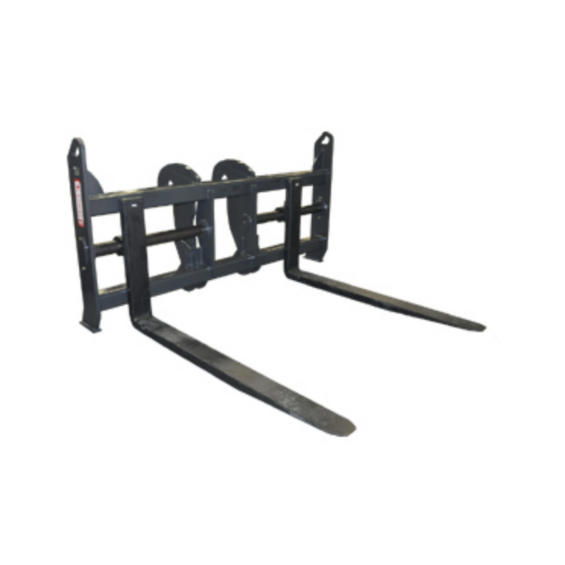 Haugen Attachments Wheel Loader Pipe Forks - For JRB 416 & 418 couplers