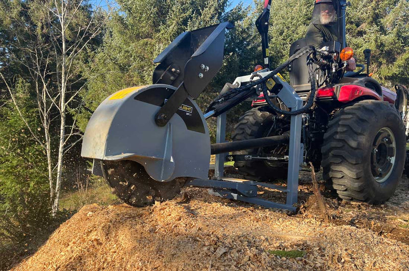 Baumalight 3P24 - 3 Point Hitch Stump Grinder - Landboss