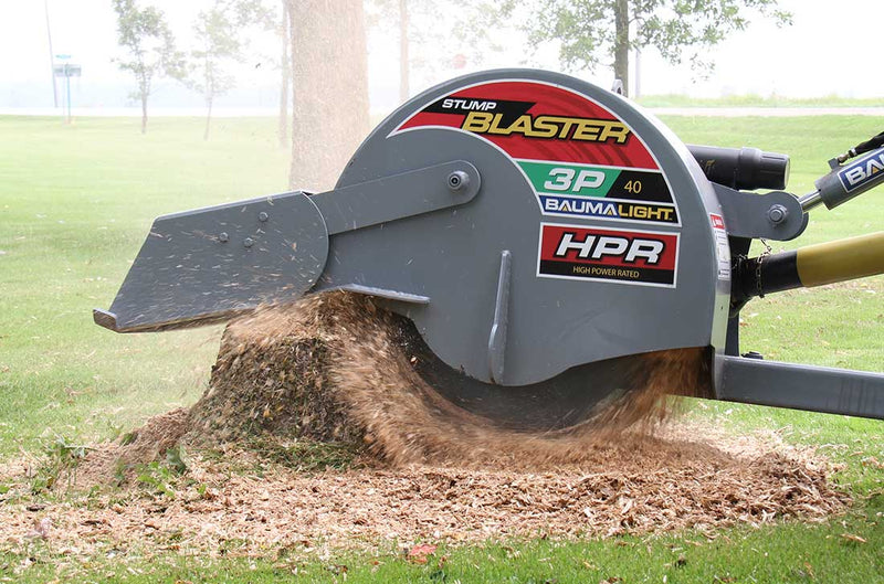 Baumalight 3P40 - 3 Point Hitch Stump Grinder - Landboss