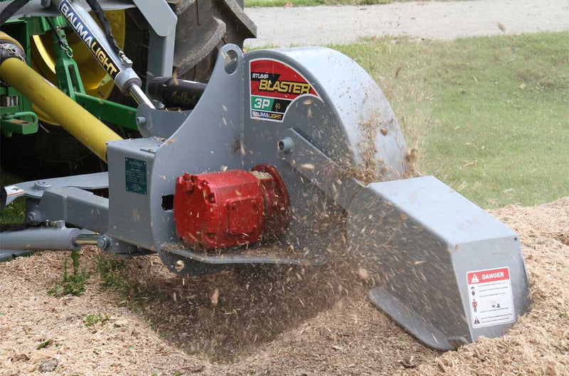 Baumalight 3P40 - 3 Point Hitch Stump Grinder - Landboss