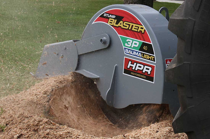 Baumalight 3P40 - 3 Point Hitch Stump Grinder - Landboss