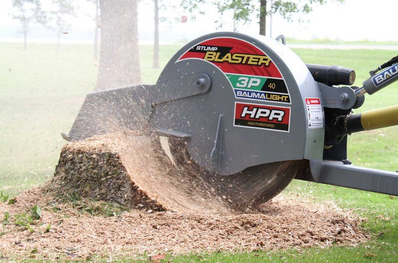 Baumalight 3P40 - 3 Point Hitch Stump Grinder - Landboss
