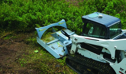 Baumalight CF560 - M450 Skid Steer Rotary Brush Cutter - Landboss