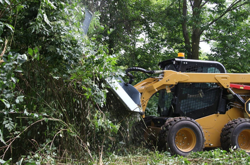 Baumalight CF572 - M450 Skid Steer Rotary Brush Cutter - Landboss