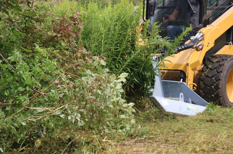 Baumalight CF572 - M650 Skid Steer Rotary Brush Cutter - Landboss