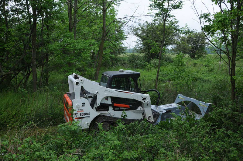 Baumalight CF572 - M650 Skid Steer Rotary Brush Cutter - Landboss