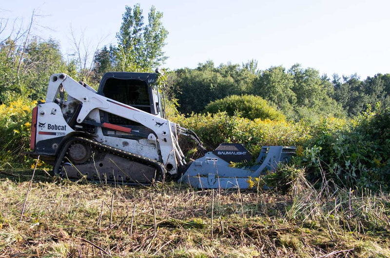 Baumalight CF772 - HX590 Skid Steer Rotary Brush Cutter - Landboss