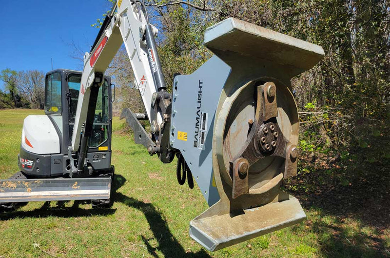 Baumalight CXC530 - HX510 Excavator Rotary Brush Cutter - Landboss