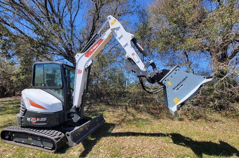 Baumalight CXC530 - HX510 Excavator Rotary Brush Cutter - Landboss
