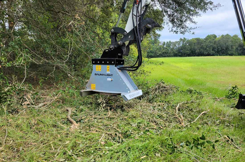 Baumalight CXC530 - HX510 Excavator Rotary Brush Cutter - Landboss