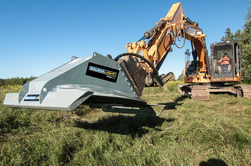 Baumalight CXC550 - HX590 Excavator Rotary Brush Cutter - Landboss