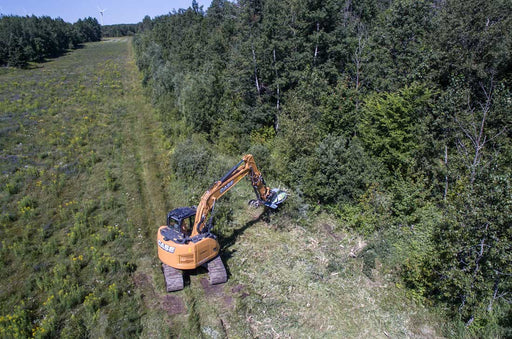 Baumalight CXC550 - HX590 Excavator Rotary Brush Cutter - Landboss