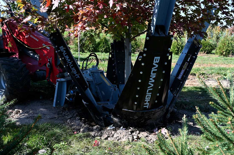 Baumalight DR444 - D003429 Industrial Skid Steer Tree Spade - Landboss