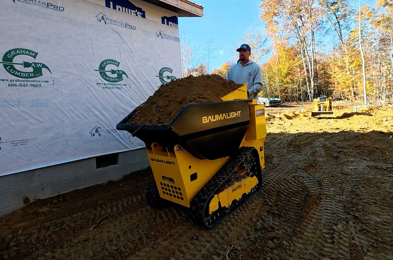 Baumalight DT515RH Self Propelled Mini Dumper – Tracked - Landboss