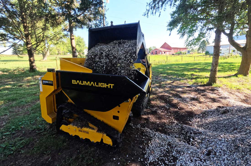 Baumalight DT515RH Self Propelled Mini Dumper – Tracked - Landboss
