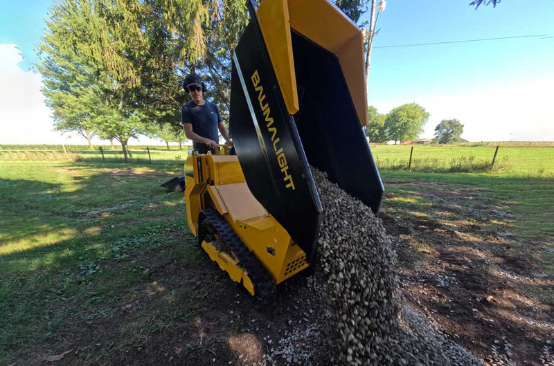 Baumalight DT515RH Self Propelled Mini Dumper – Tracked - Landboss