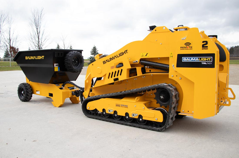 Baumalight DW51QT Mini Wheeled Dumper – Tow Behind - Landboss