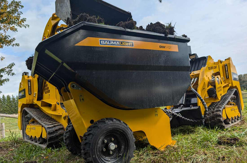 Baumalight DW51QT Mini Wheeled Dumper – Tow Behind - Landboss