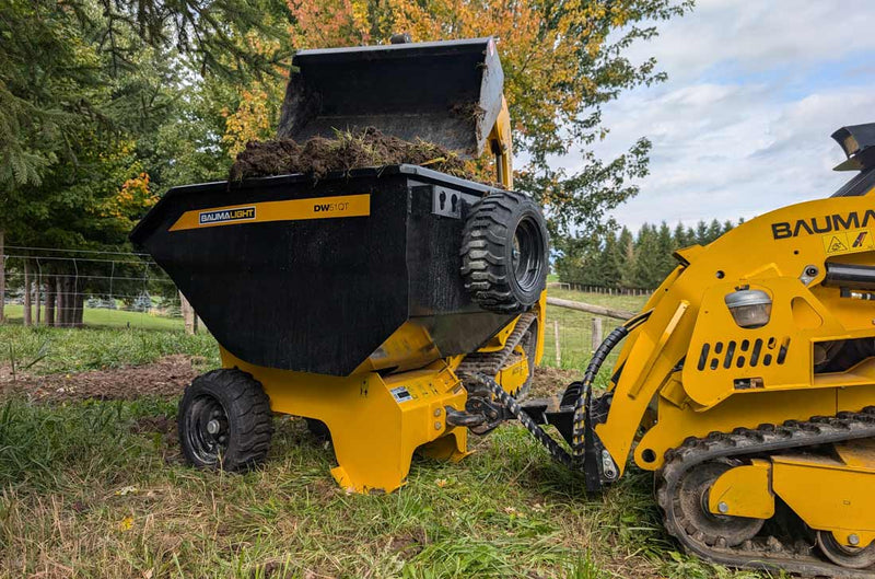 Baumalight DW51QT Mini Wheeled Dumper – Tow Behind - Landboss