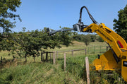Baumalight HSM513 Manual Rotation Tree Saw with Extended Boom for Skidsteers - LandBoss Equipment
