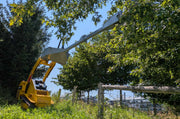 Baumalight HSM513 Manual Rotation Tree Saw with Extended Boom for Skidsteers - LandBoss Equipment