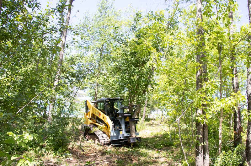 Baumalight ISH712G Horizontal Skidsteer Tree Shear - Landboss