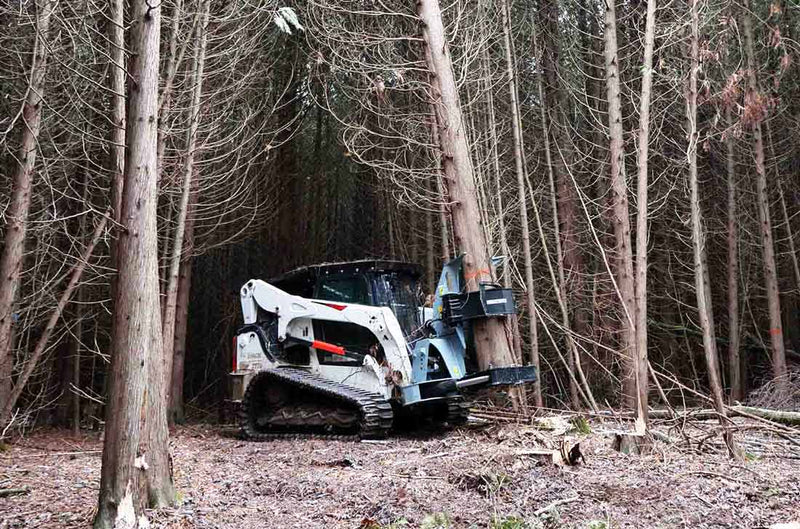 Baumalight ISH918G Horizontal Skidsteer Tree Shear - Landboss