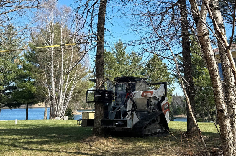 Baumalight ISH918G Horizontal Skidsteer Tree Shear - Landboss