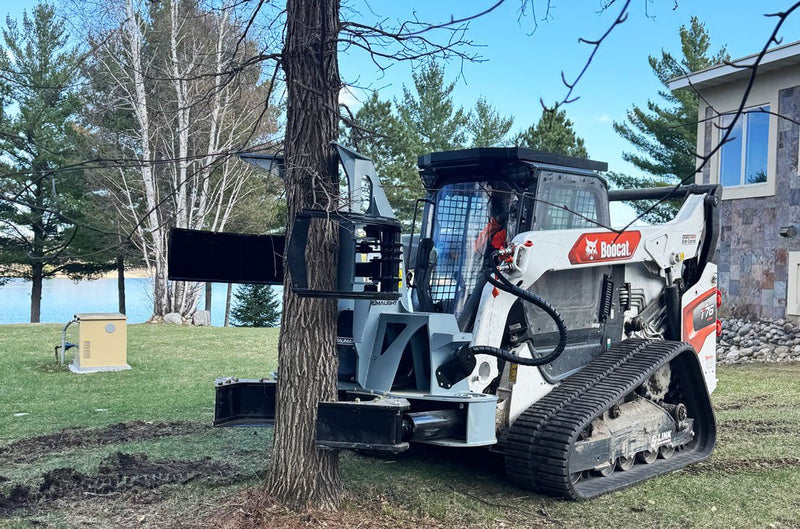 Baumalight ISH918G Horizontal Skidsteer Tree Shear - Landboss