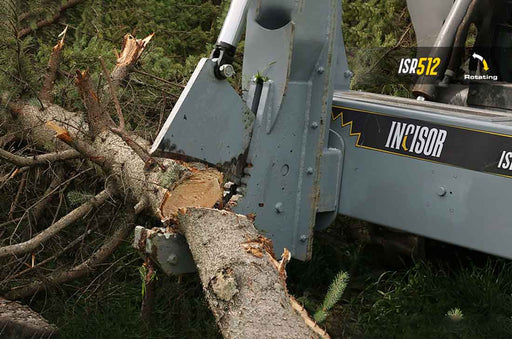 Baumalight ISR512 Rotating Skidsteer Tree Shear - Landboss