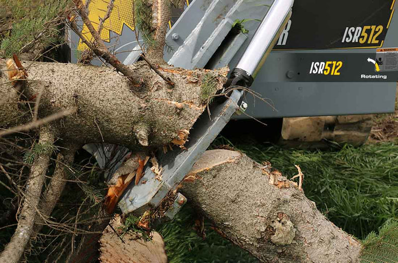 Baumalight ISR512 Rotating Skidsteer Tree Shear - Landboss