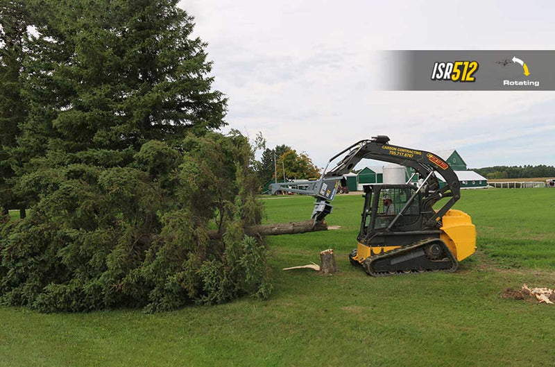 Baumalight ISR512 Rotating Skidsteer Tree Shear - Landboss