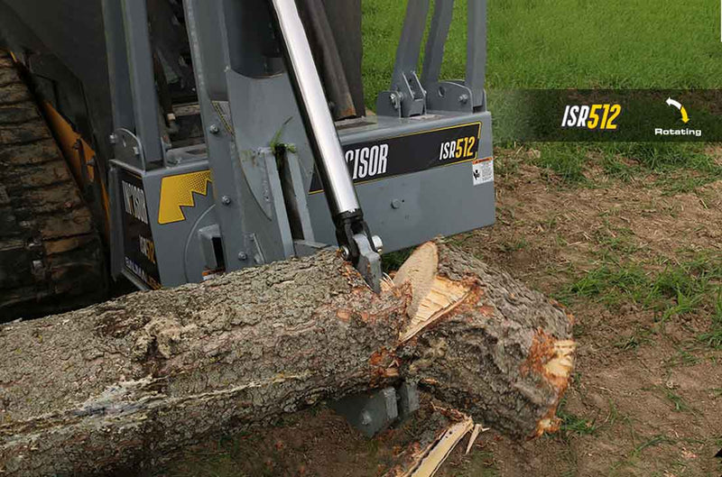 Baumalight ISR512 Rotating Skidsteer Tree Shear - Landboss