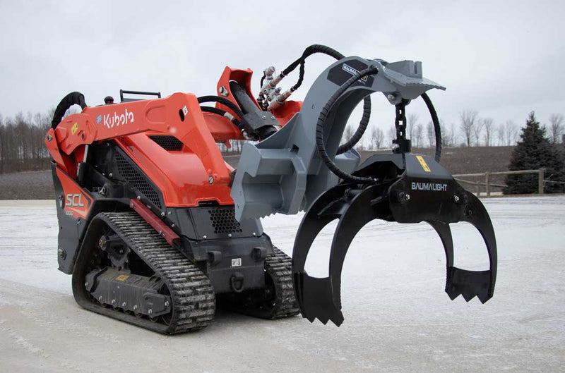 Baumalight LMH316G Log Grapple – Mini Skidsteer Attachment - Landboss
