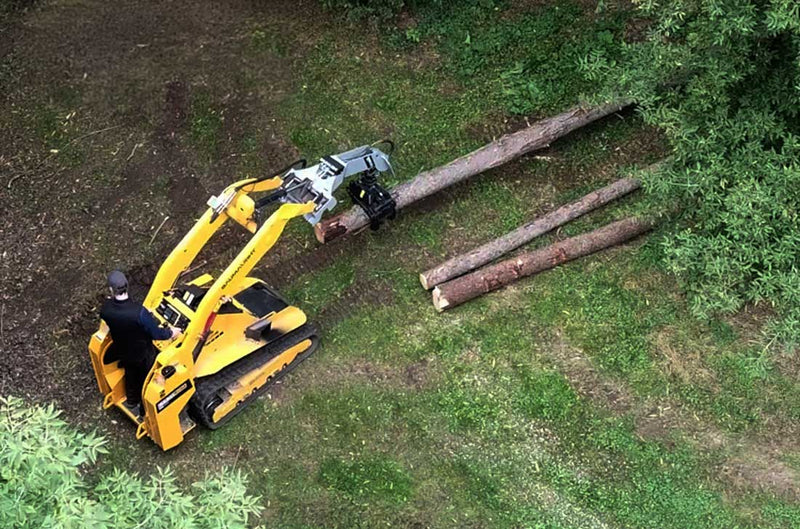 Baumalight LMR316G Log Grapple – Mini Skidsteer Forestry Attachment - Landboss