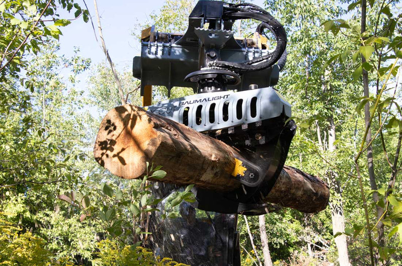 Baumalight LSR724S Grapple Saw – Skid Steer Attachment - Landboss